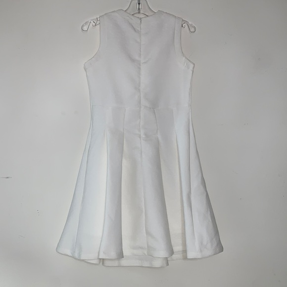 Jusbe ivory dress with rhinestone detail in neck - Picture 2 of 2